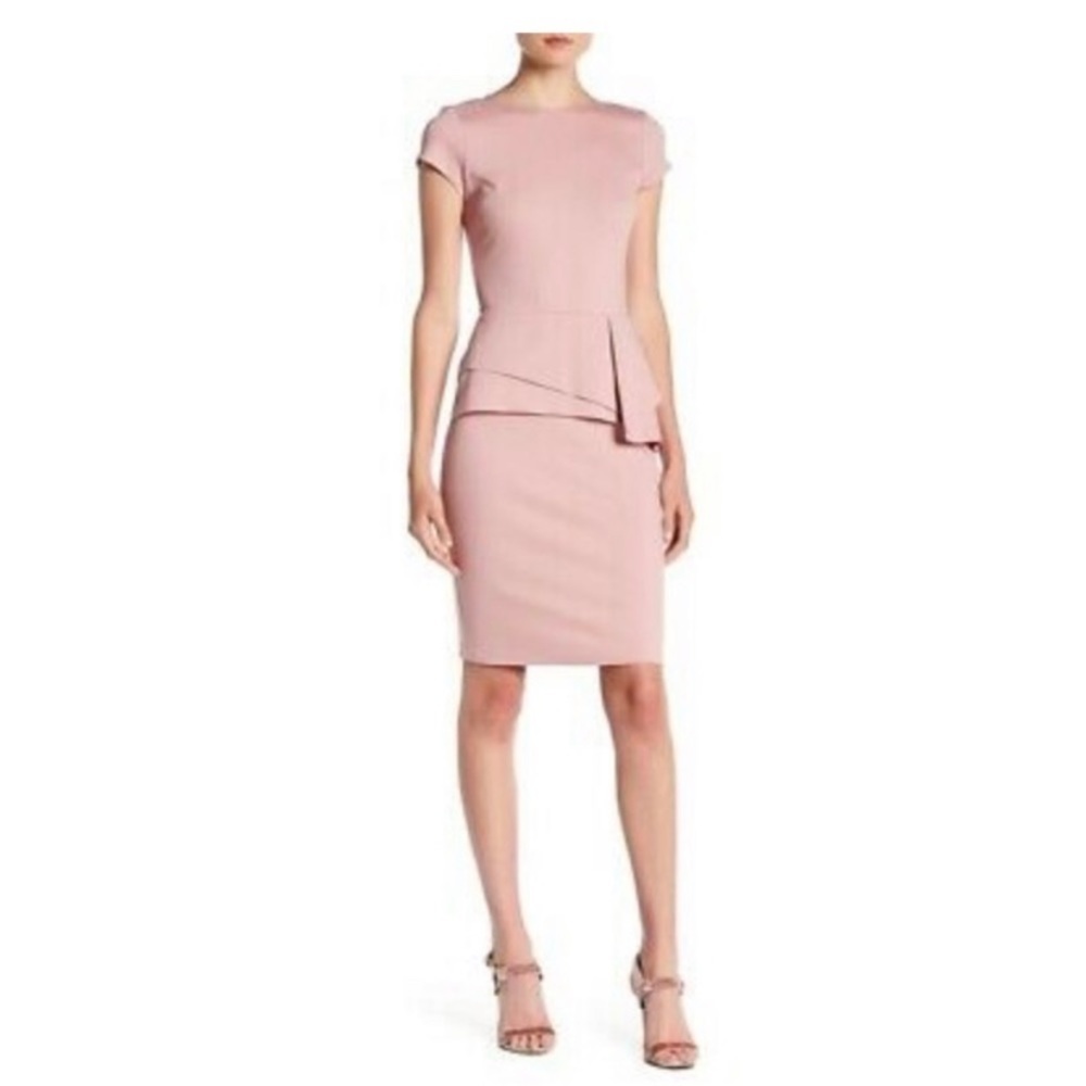 Love...Ady
Ruffle Cap Sleeve Sheath Dress